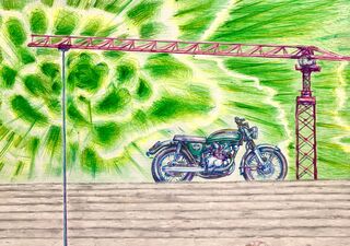 Bild "Motorrad Honda CB 450" (2021)