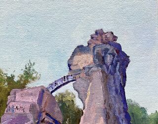 Picture "Externsteine II" (2024)