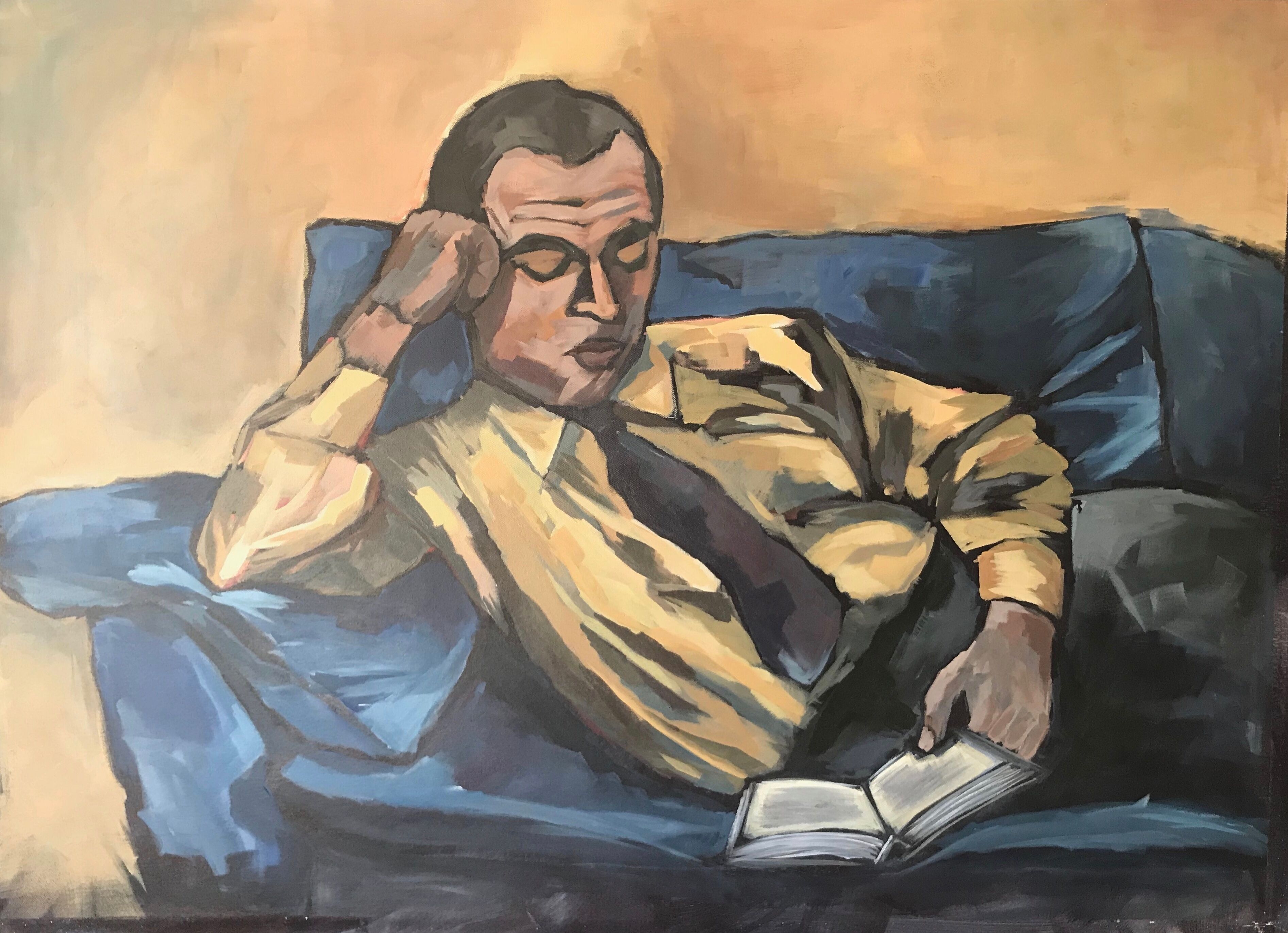 Picture "The reader" (2018)
