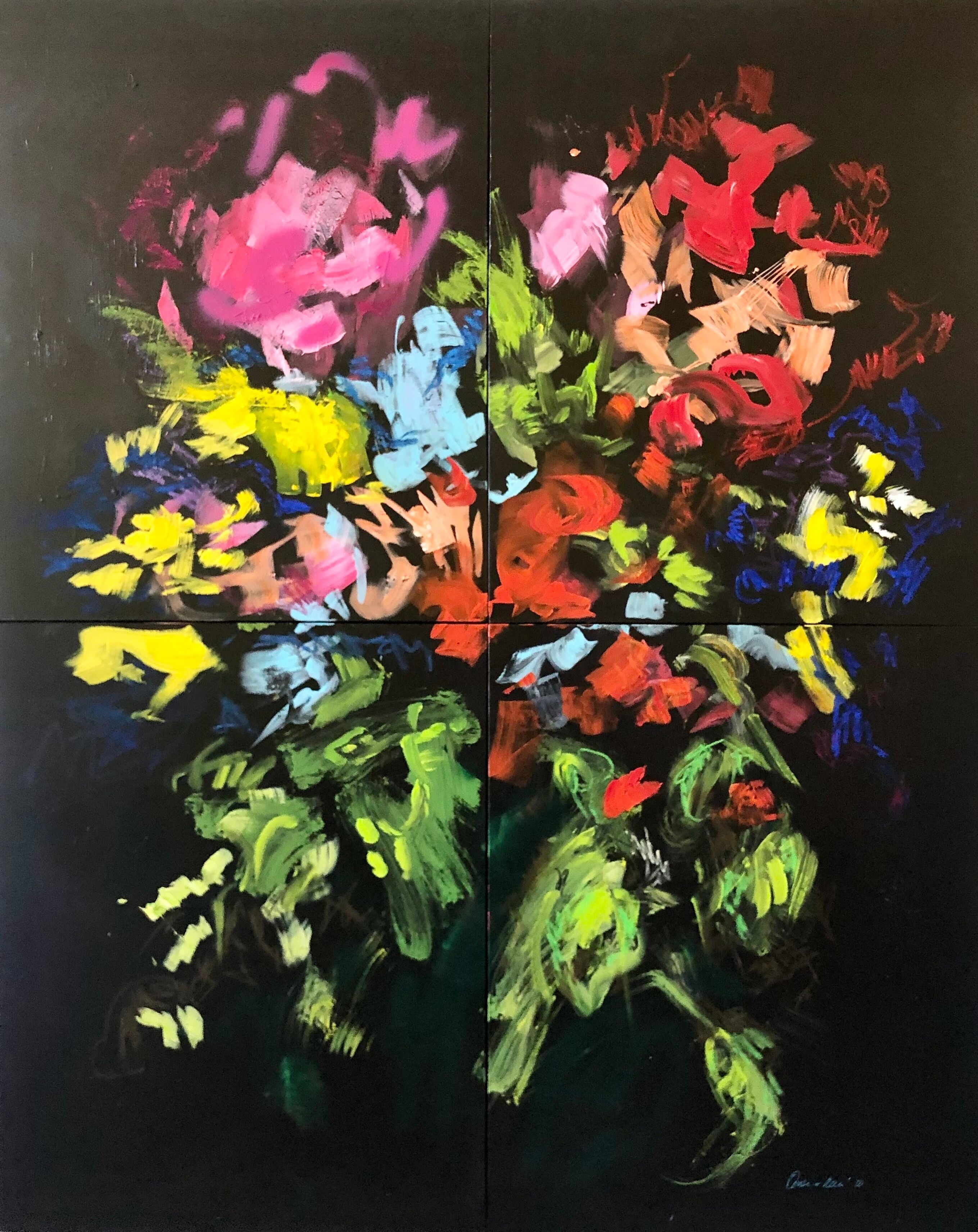 Picture "Flowers - Quartet" (2020)