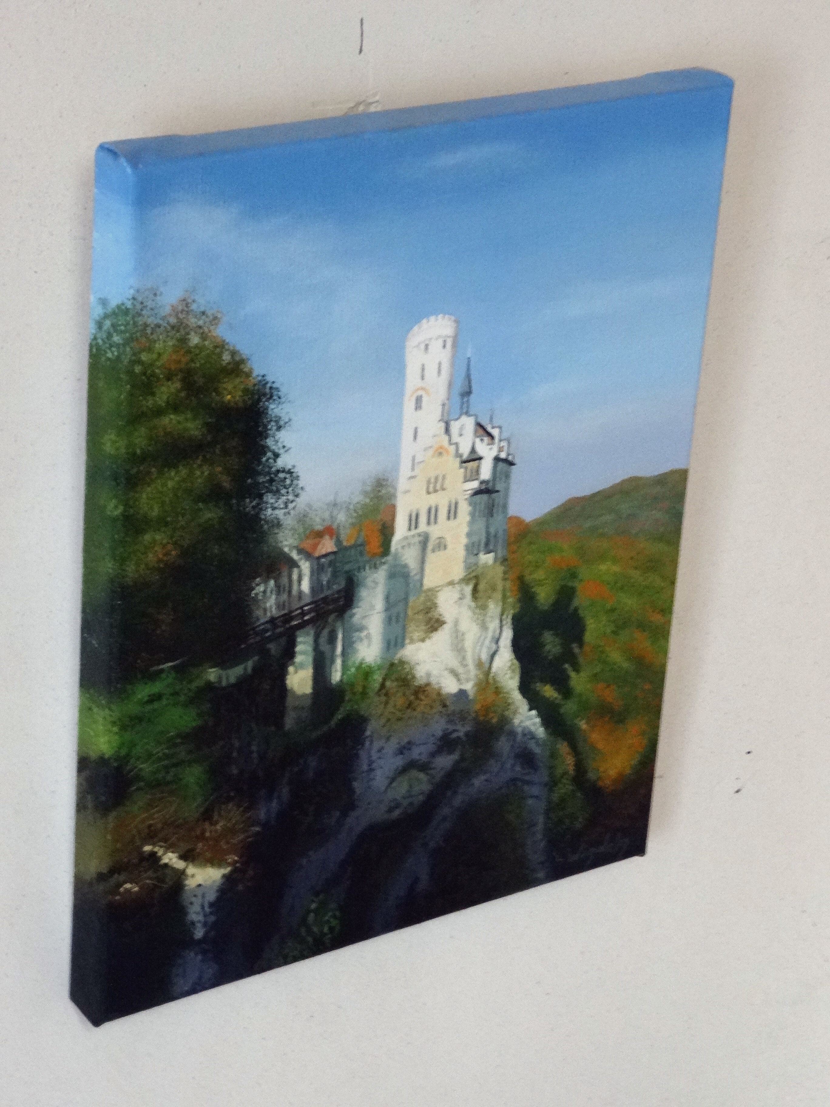 Picture "Autumn romance at Lichtenstein Castle" (2023)