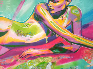 Picture "The bather XV - part of it" (2024)