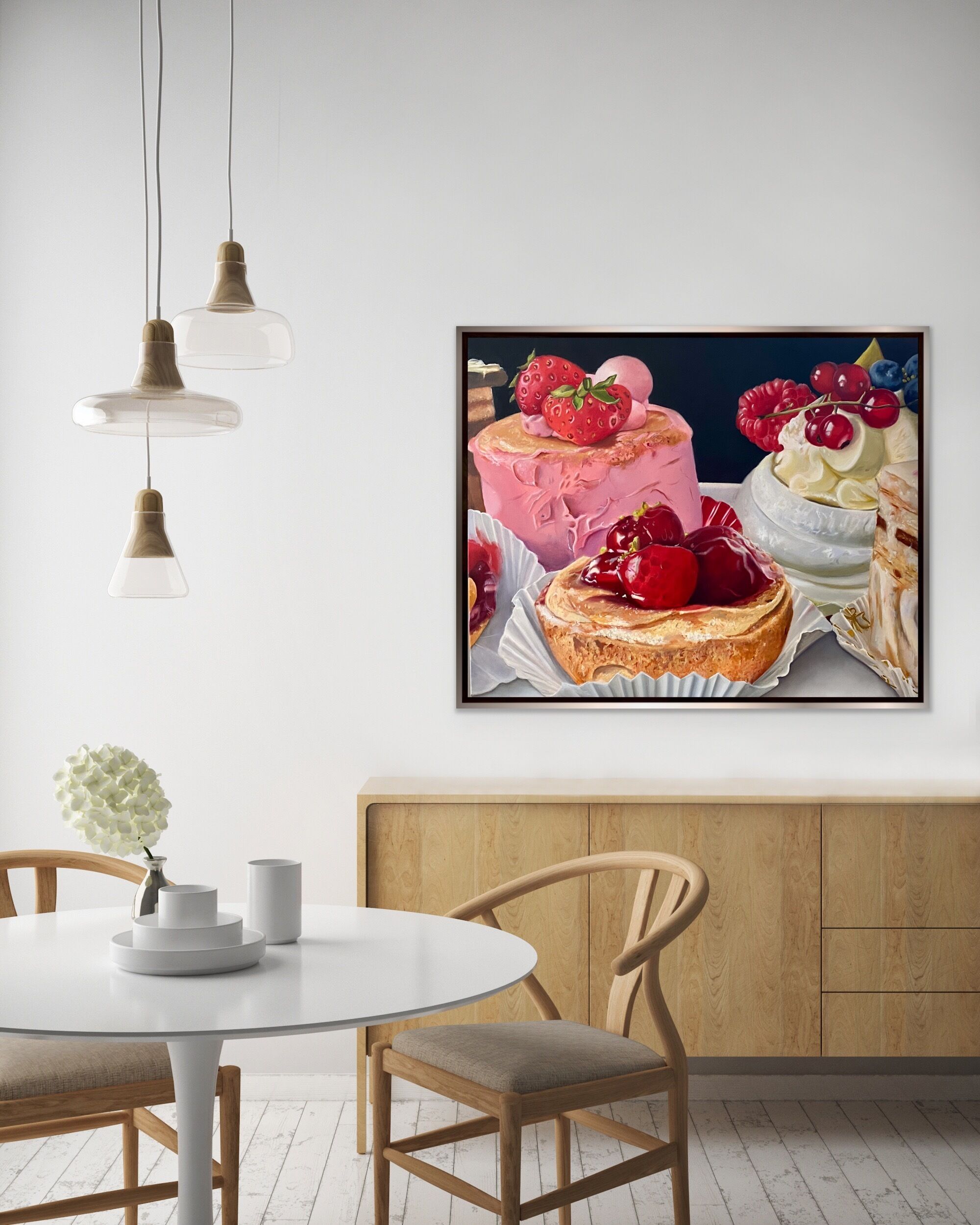 Bild "Cupcake Kuchen "Sweet Temptation" (Werk-Nr. 211001)" (2021)