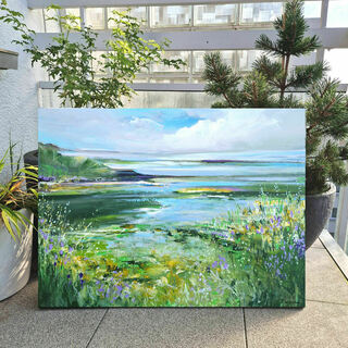 Picture "Summer at the lake" (2024)
