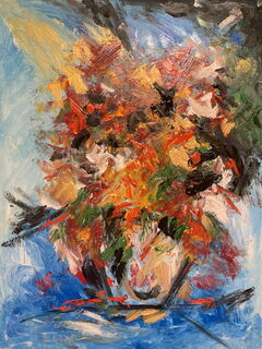 Bild "Blumenstillleben" (2022)