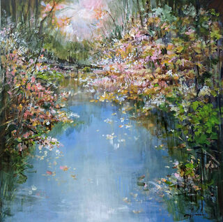 Picture "Forest Lake II" (2024)