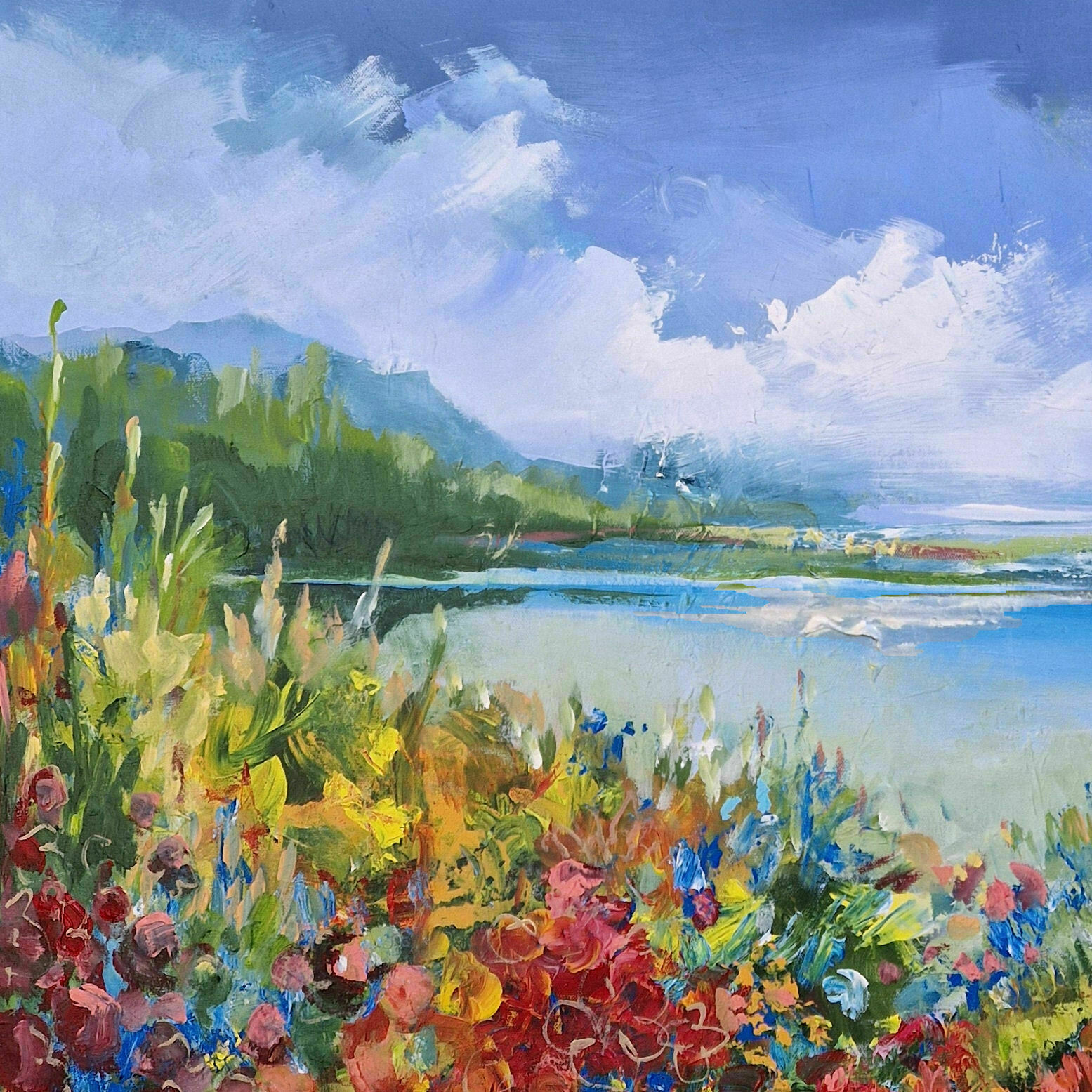 Bild "Blooming summer" (2025)