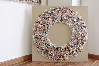 Sculpture "Nature Paperwork #2" (2019)