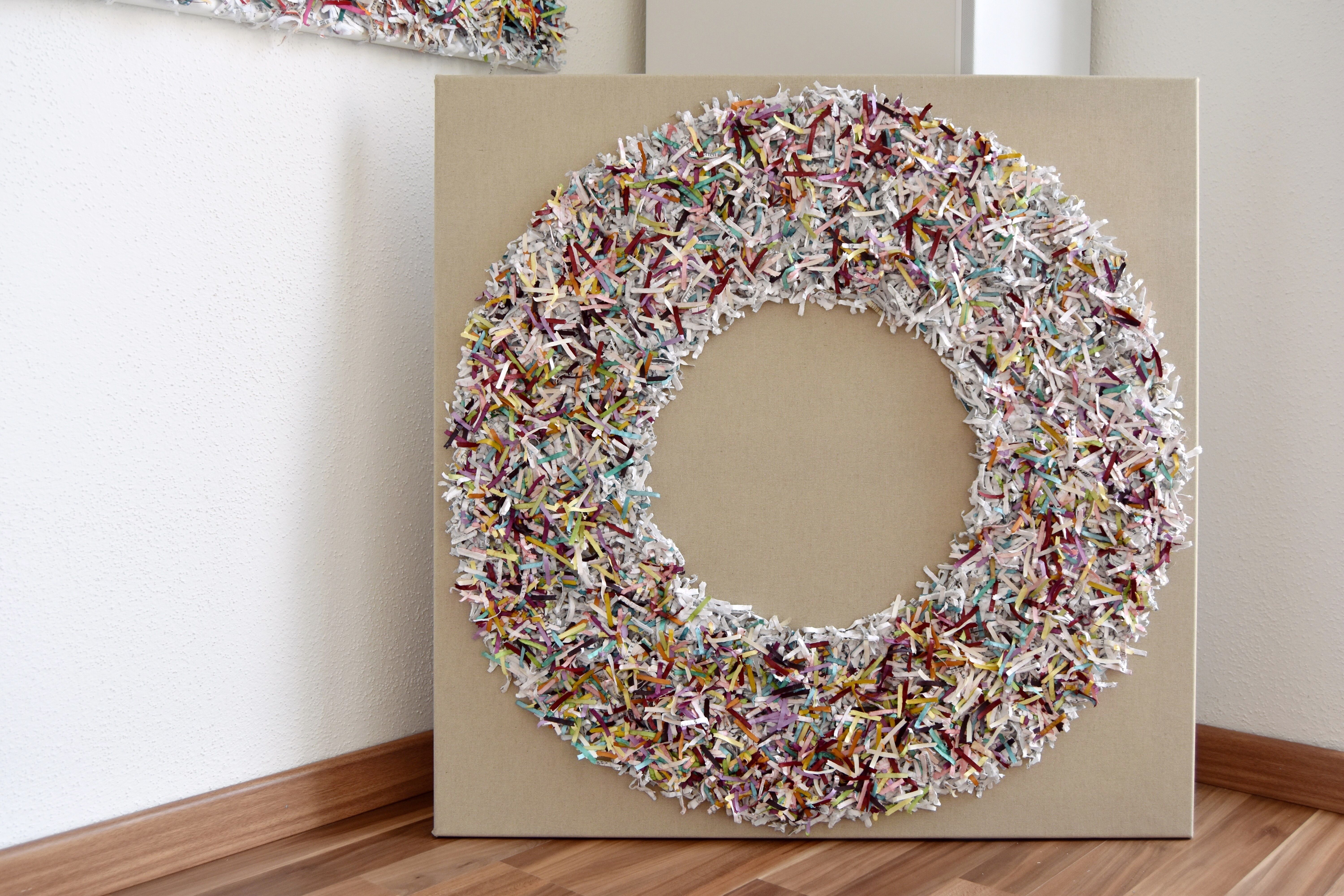 Sculpture "Nature Paperwork #2" (2019)