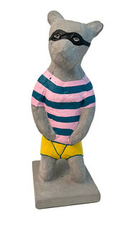 Skulptur "Louise, die Superheldin" (2023)
