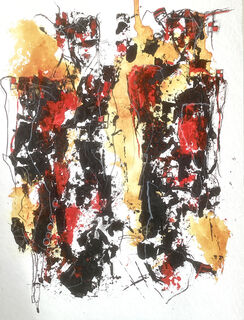 Picture "People abstract No.III" (2024)