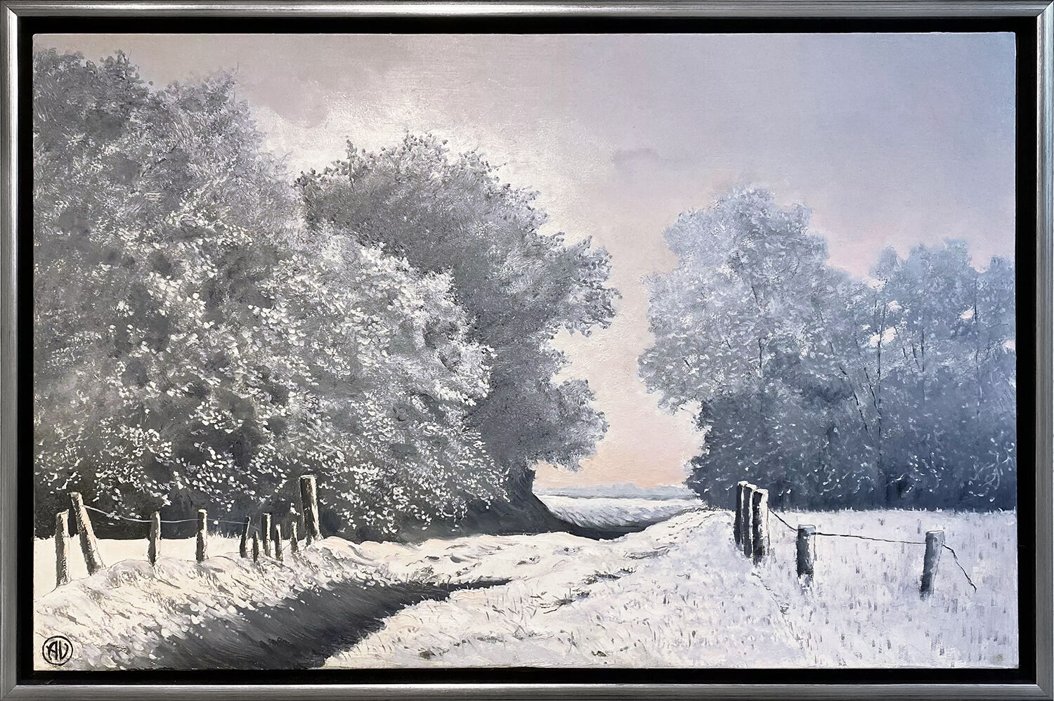 Bild "Winter morning" (2024)