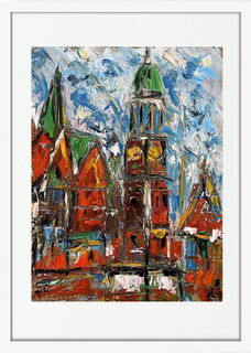 Picture "Hamburg Saint Michael's Church" (2023)