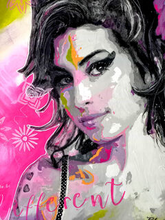 Picture "Amy I - (time to be) different" (2024)