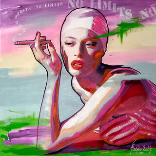Picture "The bather XIV - no limits!" (2024)