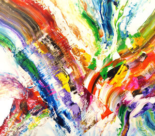 Picture "Vibrant Abstraction XL 1" (2020)