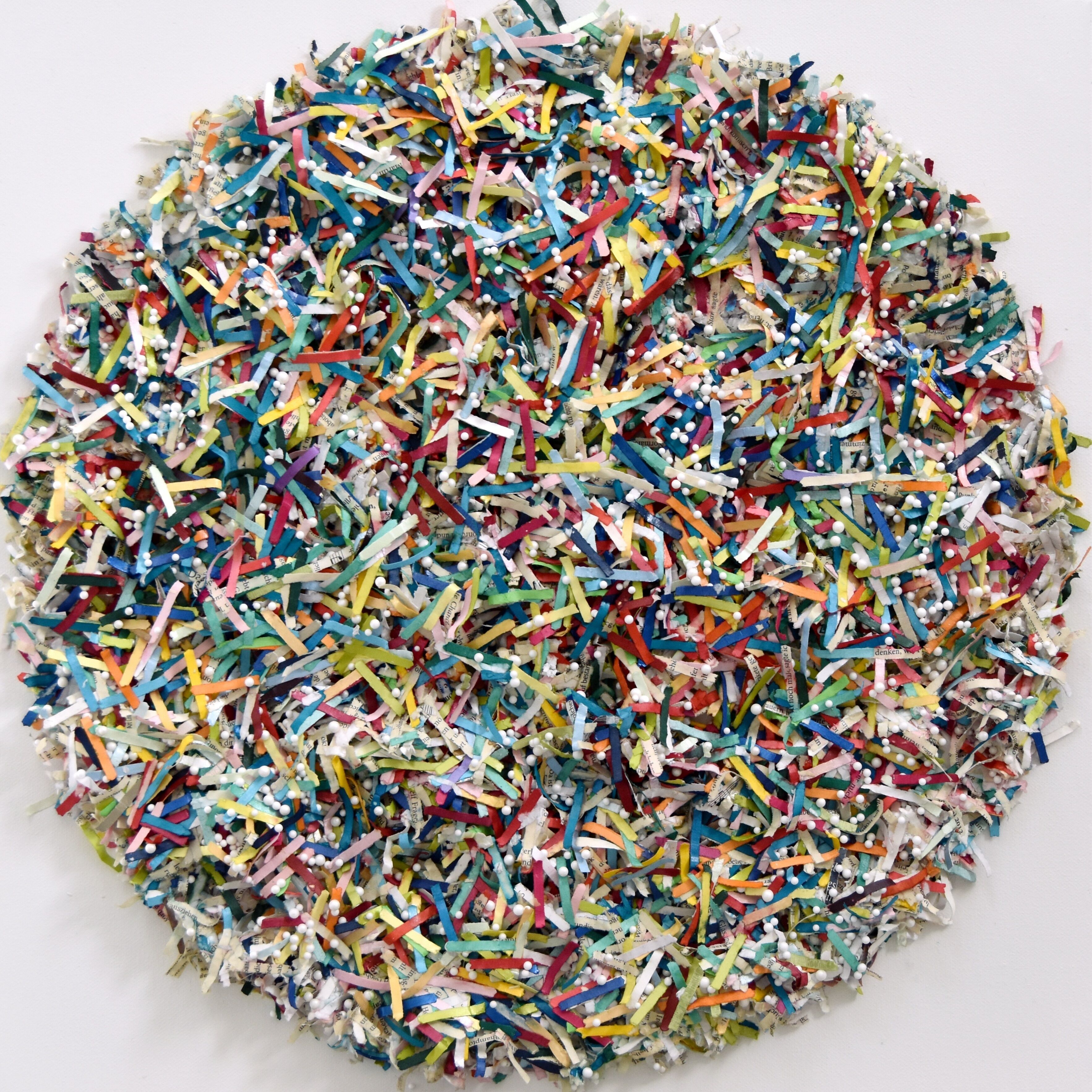 Sculpture "Paperwork & Pearls #11" (2024)