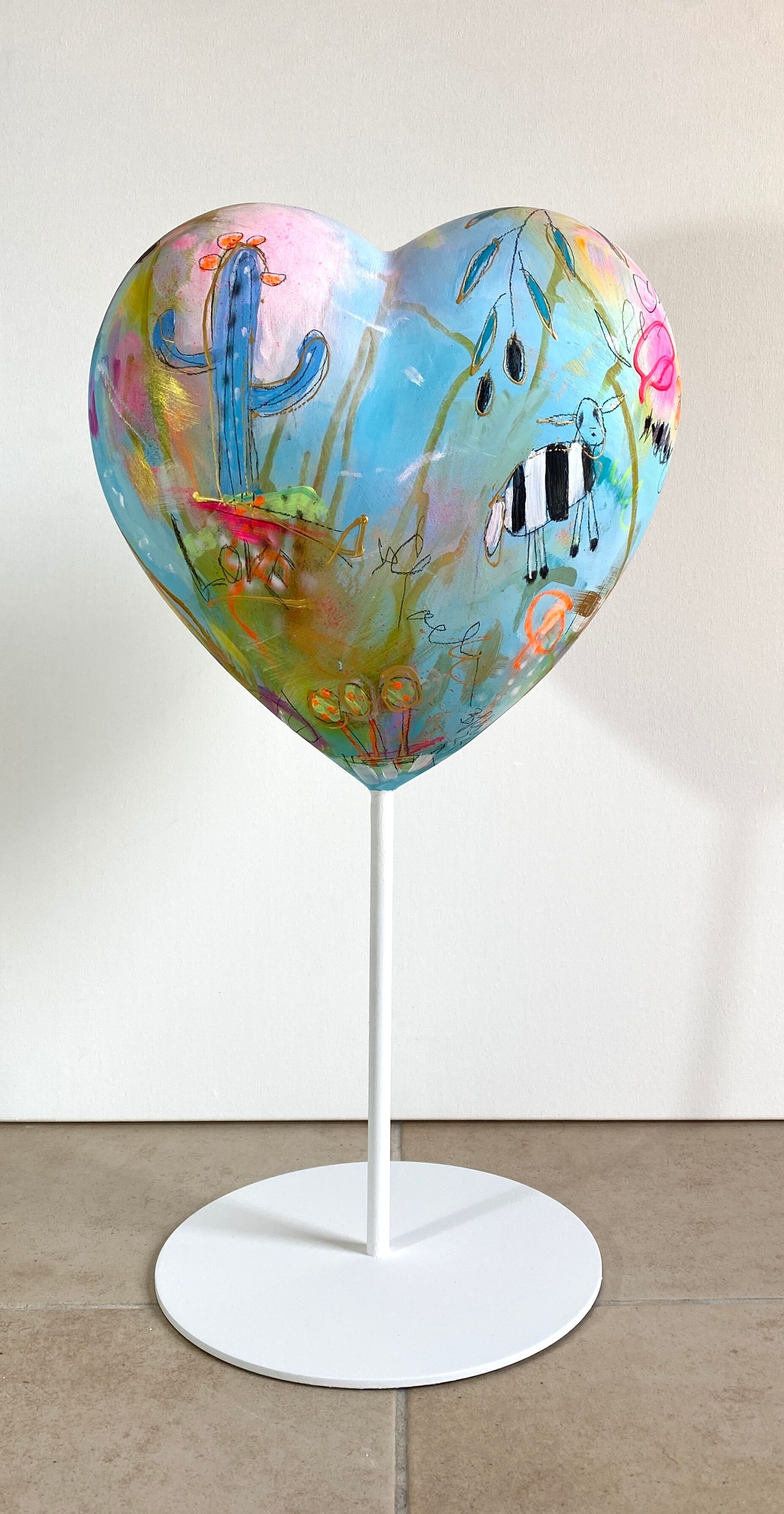 Sculpture "Life Loves You No.18" (2024)
