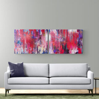 Picture "Metamorphosis (diptych)" (2025)