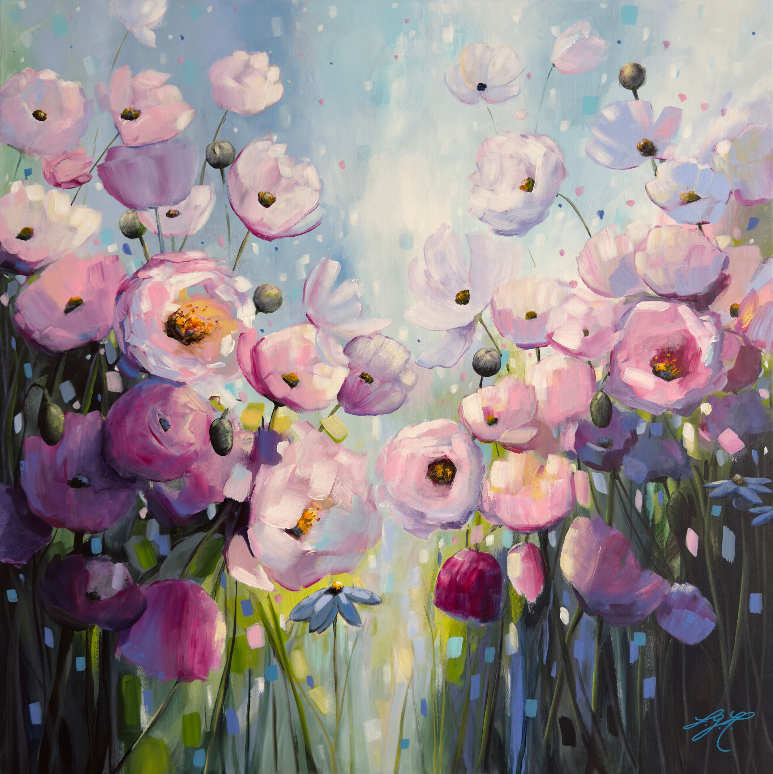 Picture "Poppies Land 15" (2024)