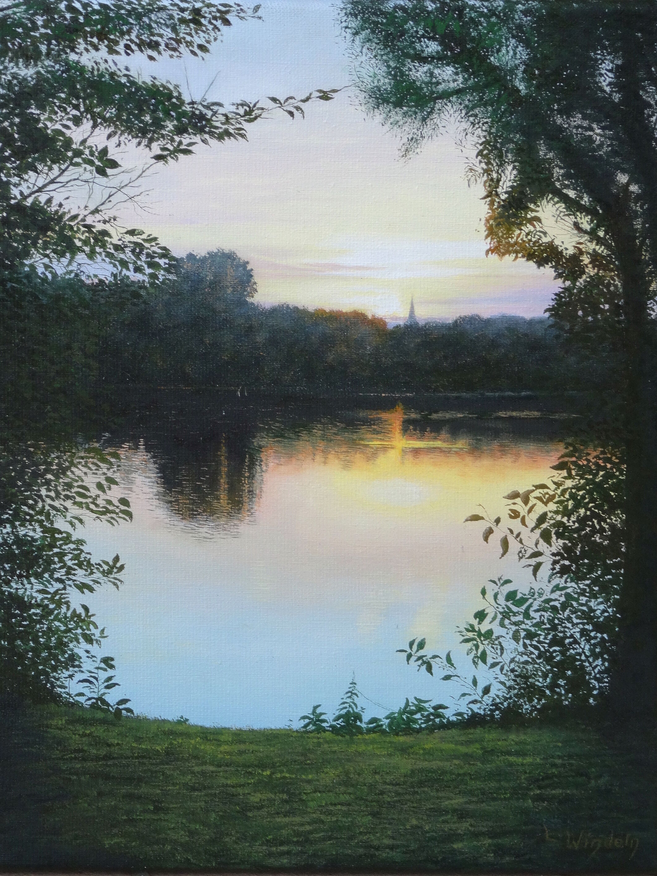 Bild "Abend am Lago Laprello" (2015)