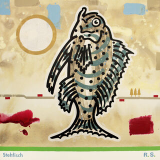 Picture "Standing fish" (2014)