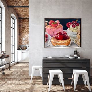 Bild "Cupcake Kuchen "Sweet Temptation" (Werk-Nr. 211001)" (2021)