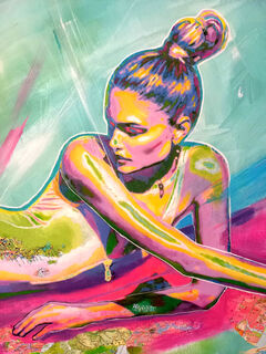 Picture "The bather XV - part of it" (2024)