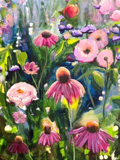 Bild "Summer In Bloom 1" (2023)