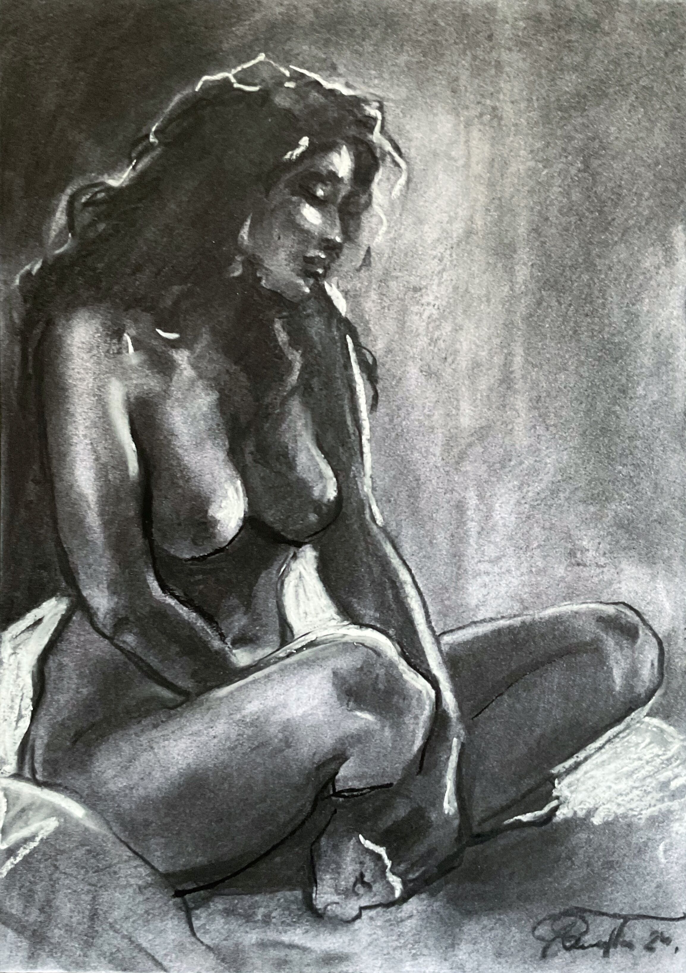 Picture "Grace of sensuality" (2024)