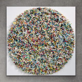 Sculpture "Paperwork & Pearls #12" (2024)