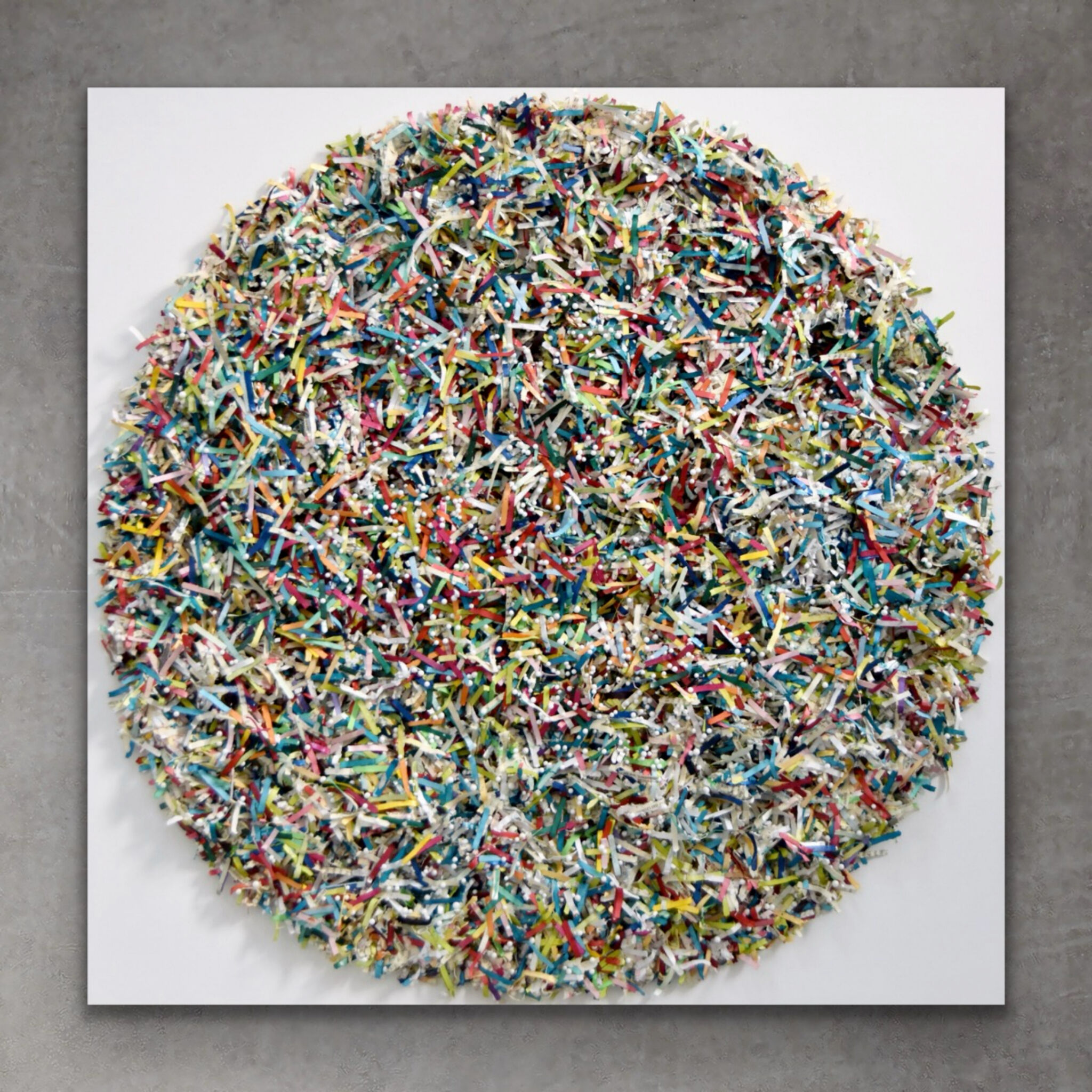 Sculpture "Paperwork & Pearls #12" (2024)