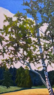 Picture "Edeltraud's Birches No. VII" (2025)