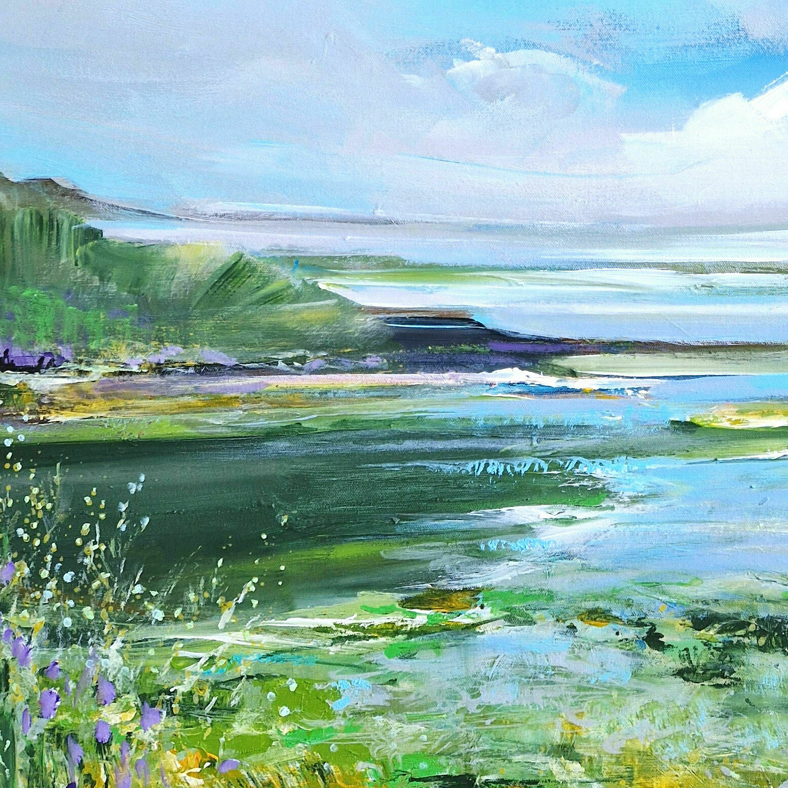 Picture "Summer at the lake" (2024)