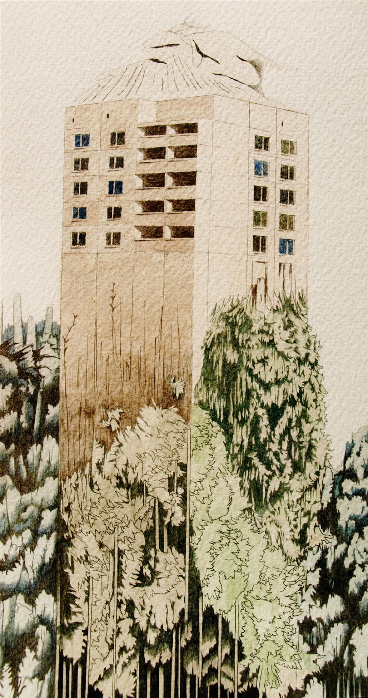 Picture "Forest house" (2015)