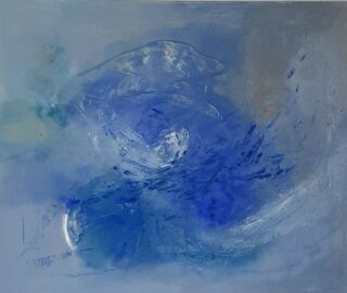 Bild "BLUE WAVE (503)" (2023)