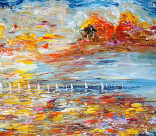 Picture "Seascape Sailing Impressions XL 20" (2022)