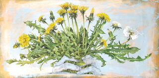 Picture "From growing - dandelion" (2020)