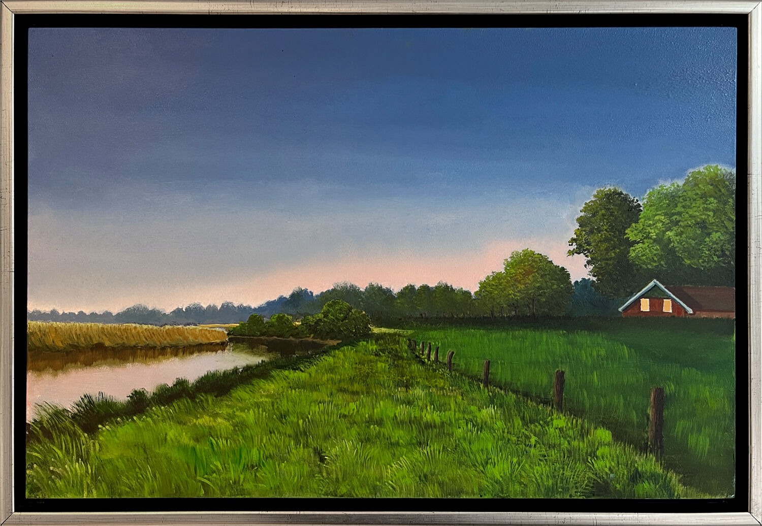 Picture "An der Vechte II" (2025)