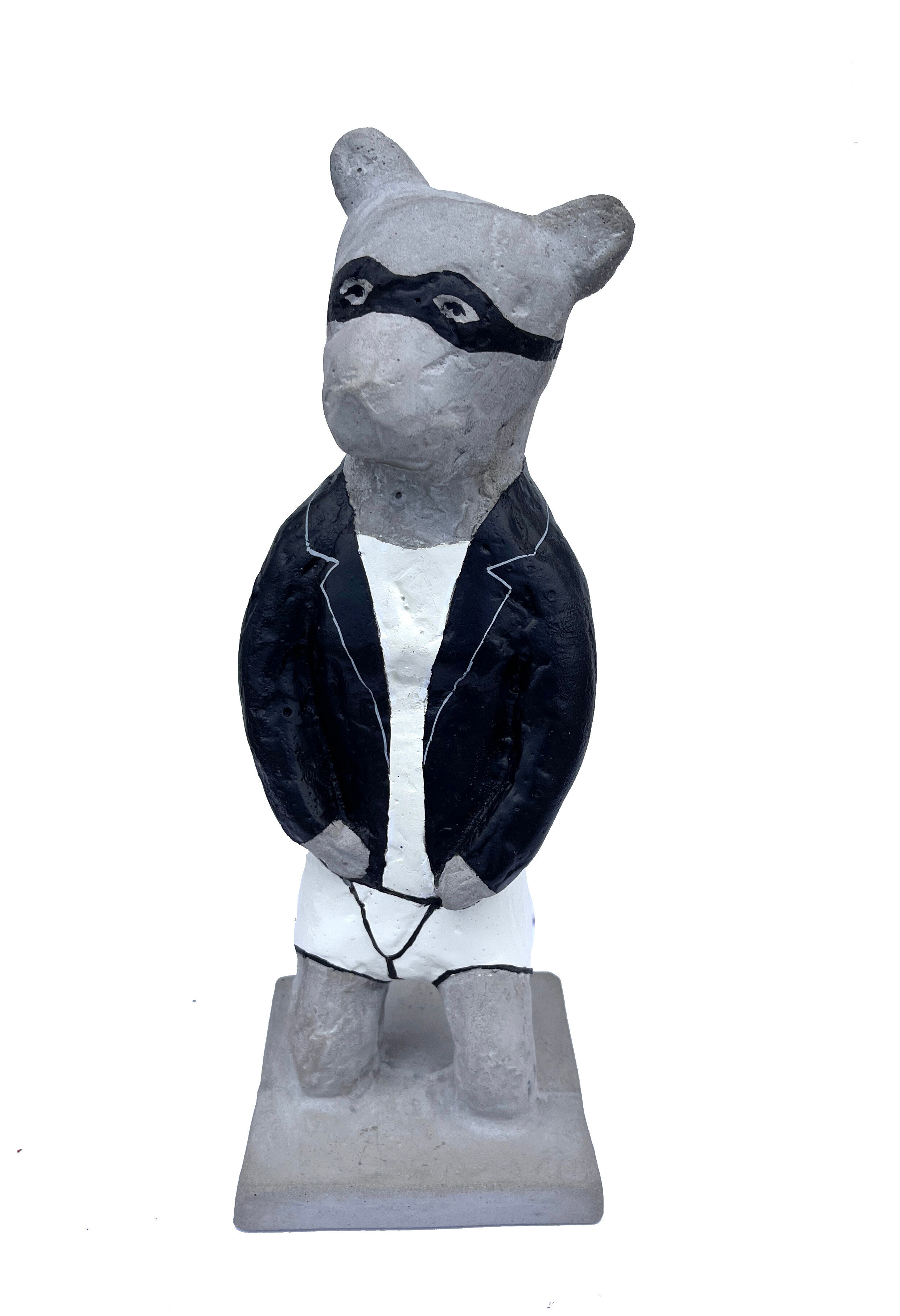 Sculpture "Elwood, the superhero" (2023)