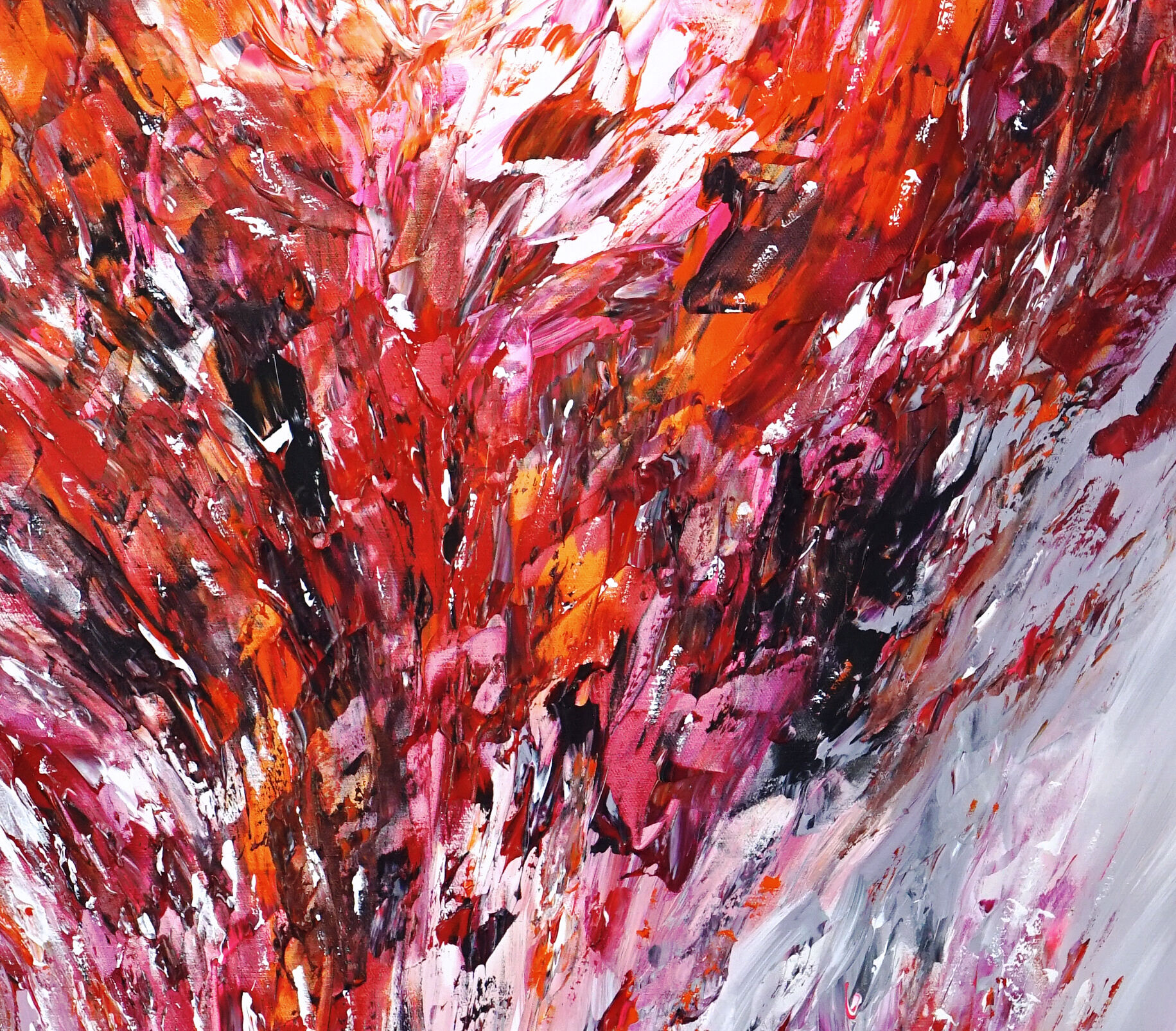 Picture "Magenta Red Energy M 1" (2024)