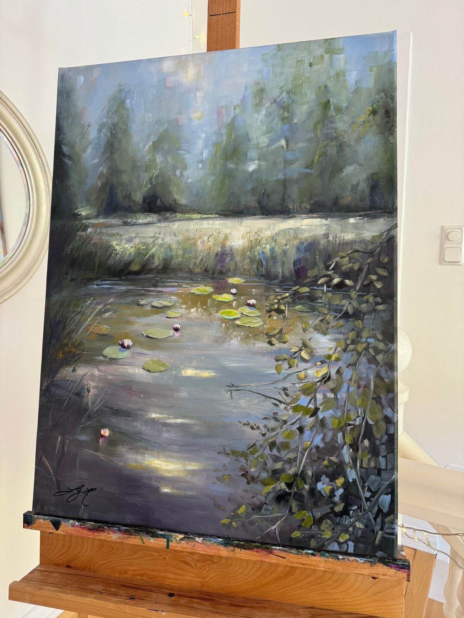 Bild "Into The Woods With Water Lilies" (2024)