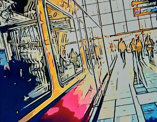 Bild "Bahnhof" (2025)