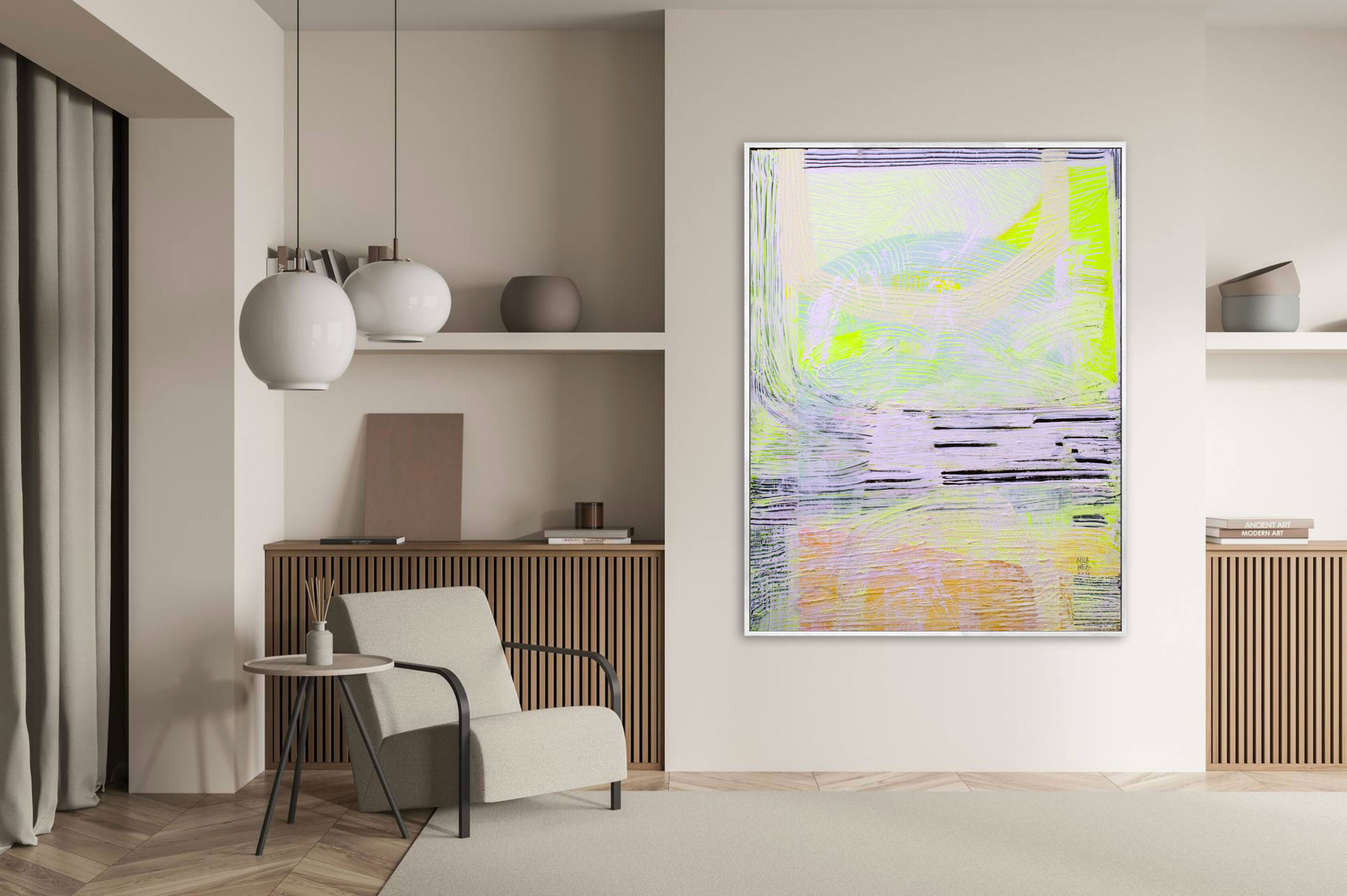 Picture "Light Experience No. 8" (2022)