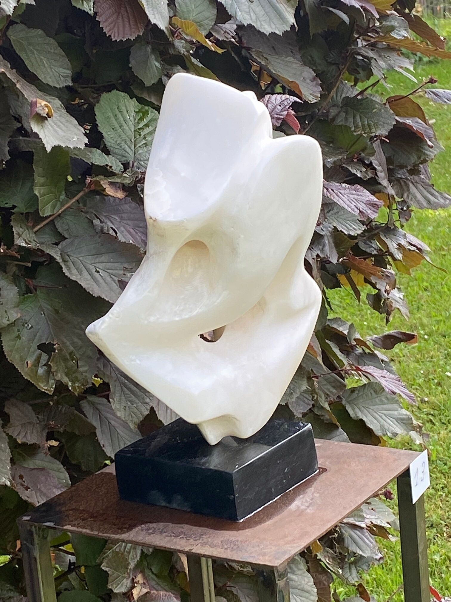 Skulptur "Steinblüte" (2024)