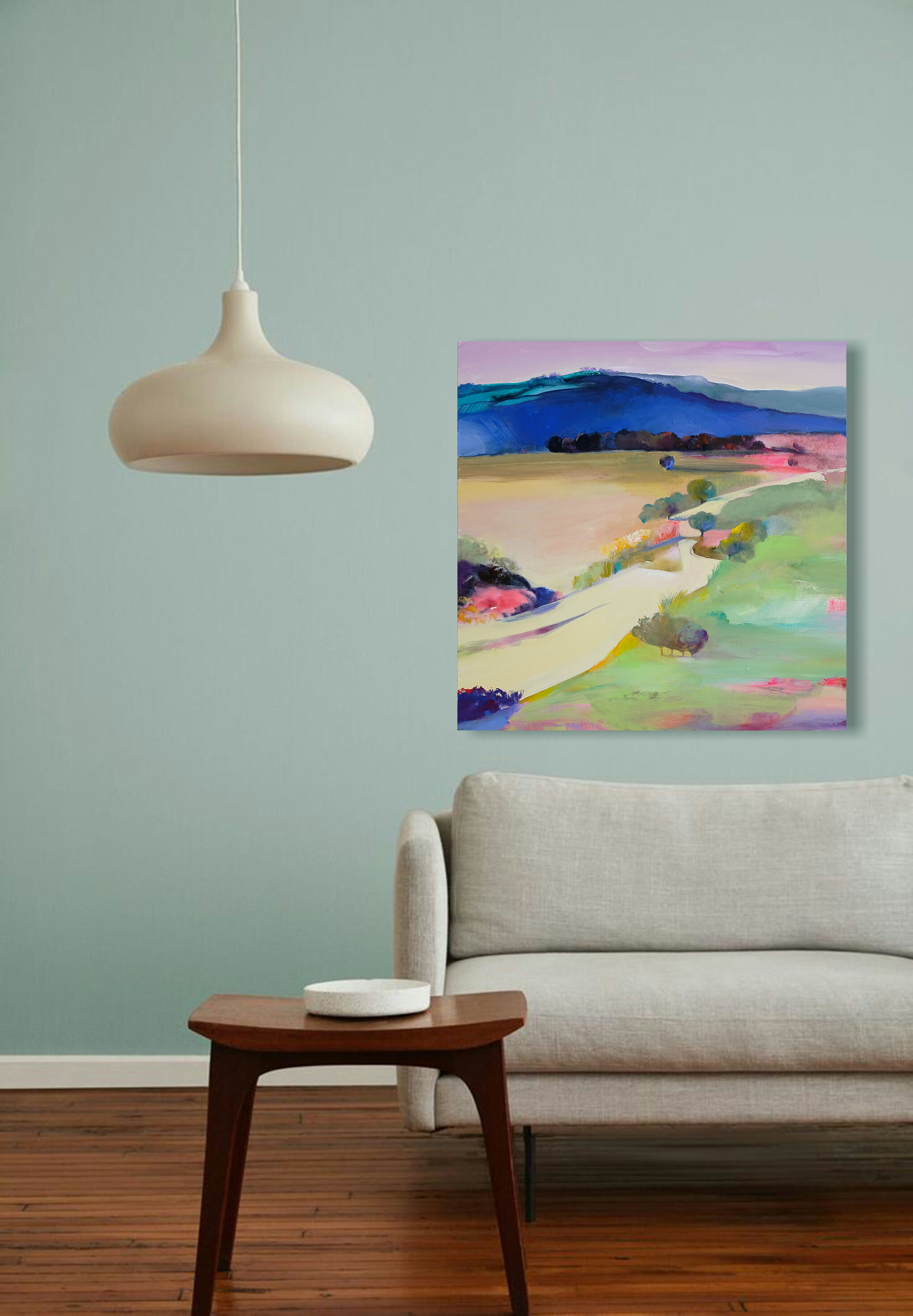 Picture "Rose along the river" (2023)