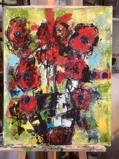 Picture "Somehow flowery" (2024)