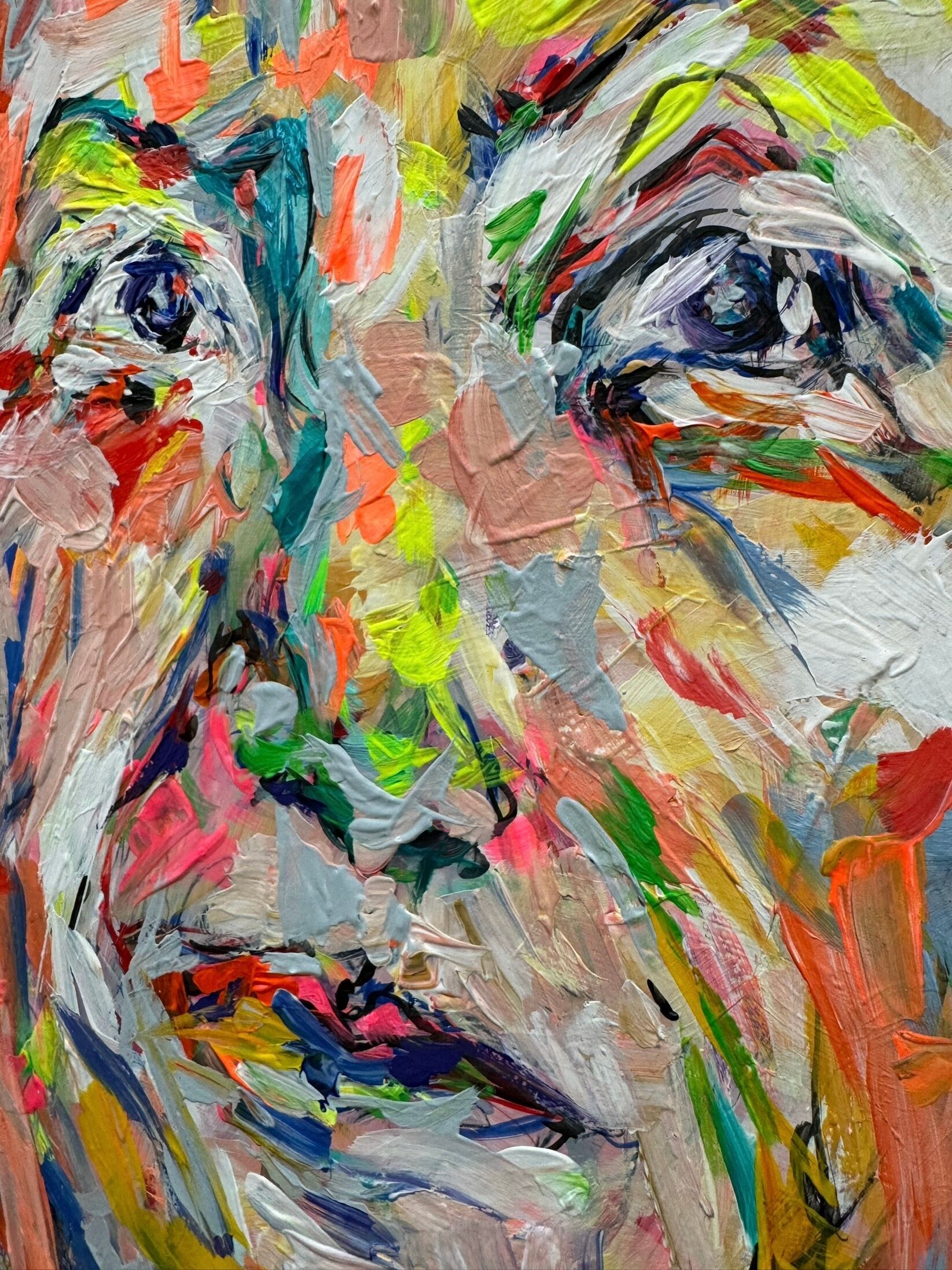 Bild "Next Step Baselitz" (2022)