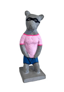 Sculpture "Carla, the superheroine" (2023)