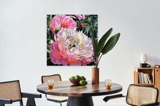 Bild "Pfingstrosen | Peony blossom (no. 221003)" (2022)